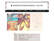 Tablet Screenshot of makotointernational.com